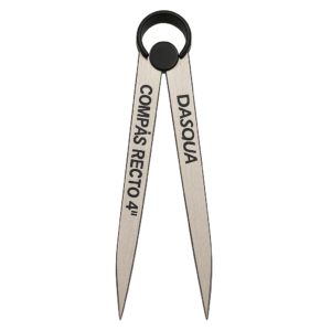 Compas Recto 4 pulgadas Dasqua