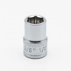 Copa Punta Hexagona Corta 3/8X1/2