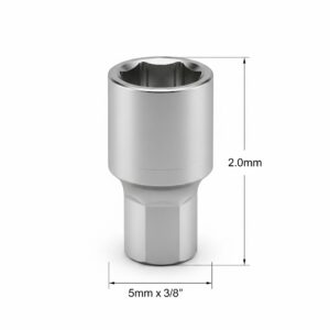 Copa Punta Hexagona Corta 5Mmx3/8
