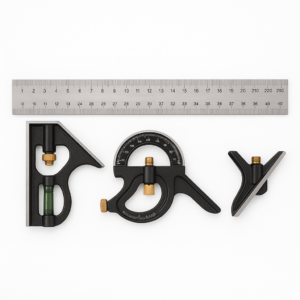 Escuadra Combinada 4 Piezas Dasqua