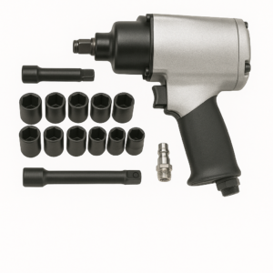 Juego Llave Impacto Neumática 1/2 pulgada X 16 Piezas Wf002B Wufu