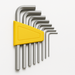 Juego Llaves Hexagonas 1/16.3/8