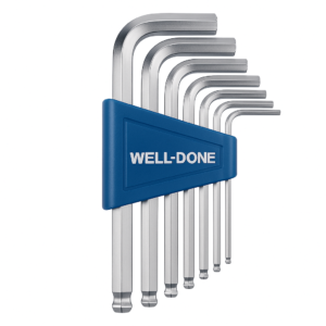 Juego Llaves Hexagonas Larga 1.5-10Mm 9 Pzs Well-Done