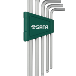 Juego Llaves Hexagonas Larga 1/16-3/8 9 Piezas Sata