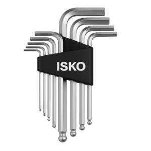 Juego Llaves Hexagonas Larga Tipo Bola 1/16-3/8 Isko