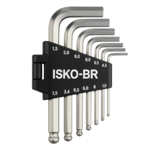 Juego Llaves Hexagonas Larga X 9 Piezas 1.5-10Mm Isko-Br