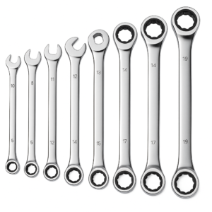 Juego Llaves Mixtas 10Mm-19Mm Boca Fija - Ratchet