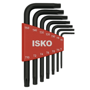 Juego Llaves Torx T10-T50 9 Pzs Isko